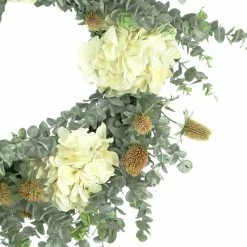 26" Hydrangea, Eucalyptus And Thistle Wreath -BirchLane Sales Store 2622Hydrangea2CEucalyptusandThistleWreath 3