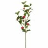 34" Artificial Tea Rose Spray