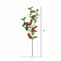 34" Artificial Tea Rose Spray 8 34" Artificial Tea Rose Spray -BirchLane Sales Store 3422ArtificialTeaRoseSpray 3