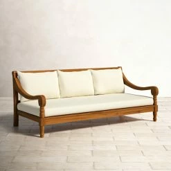 71.7'' Acacia Outdoor Sofa -BirchLane Sales Store 71.72727AcaciaOutdoorSofa 2