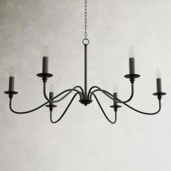 Ableton 6 - Light Dimmable Classic / Traditional Chandelier