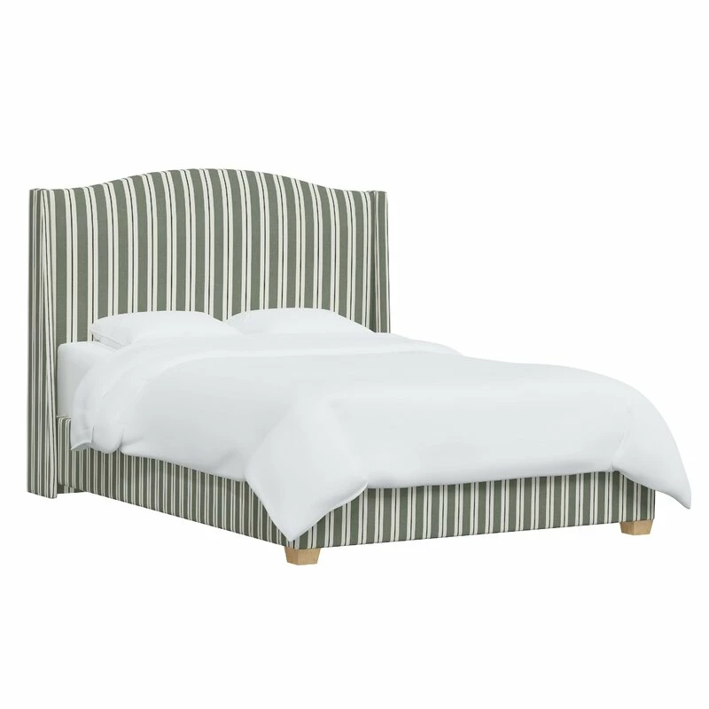 Abrahamsville Upholstered Wingback Bed 2 Abrahamsville Upholstered Wingback Bed - Image 2