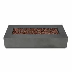 Aegean Propane Or Natural Gas Outdoor Fire Pit Table