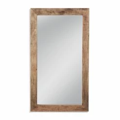 Aguero Rectangle Wood Wall Mirror