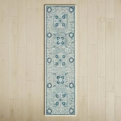 Akins Handmade Wool Gray/Ivory Rug