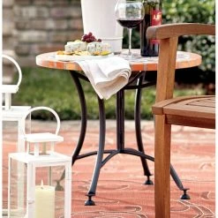 Akiva Concrete Outdoor Side Table -BirchLane Sales Store AkivaConcreteOutdoorSideTable 2