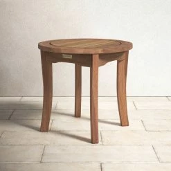 Akiva Eucalyptus Outdoor Side Table