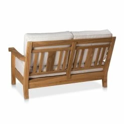 Alby 56'' Teak Outdoor Sofa -BirchLane Sales Store Alby562727TeakOutdoorSofa 4