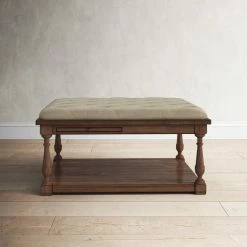 Alegria Upholstered Cocktail Ottoman