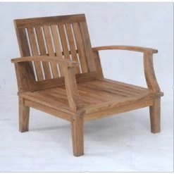 Anthony Teak Outdoor Lounge Chair -BirchLane Sales Store AnthonyTeakOutdoorLoungeChair 4