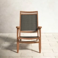 Arnot Eucalyptus Outdoor Lounge Chair