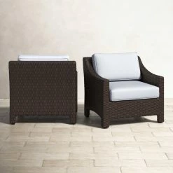 Asher Wicker Outdoor Lounge Chair -BirchLane Sales Store AsherWickerOutdoorLoungeChair 2