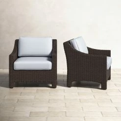 Asher Wicker Outdoor Lounge Chair