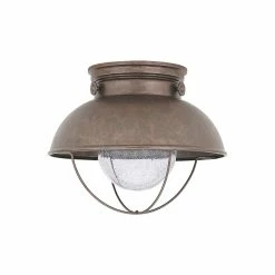 Audrey LED Seeded Outdoor Semi Flush Mount -BirchLane Sales Store AudreyLEDSeededOutdoorSemiFlushMount 2