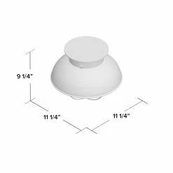 Audrey LED Seeded Outdoor Semi Flush Mount -BirchLane Sales Store AudreyLEDSeededOutdoorSemiFlushMount 3