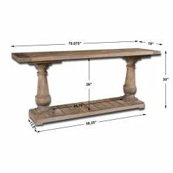 Bayla 71'' Console Table -BirchLane Sales Store Bayla712727ConsoleTable 3