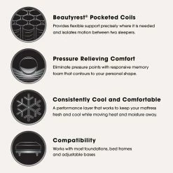 Beautyrest Silver BRS900-C Plush Pillow Top 15" Innerspring Mattress -BirchLane Sales Store BeautyrestSilverBRS900 CPlushPillowTop1522InnerspringMattress 2