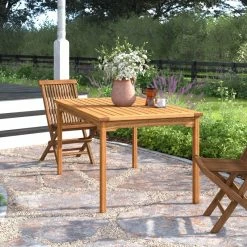 Beckton Solid Wood Dining Table -BirchLane Sales Store BecktonSolidWoodDiningTable 3