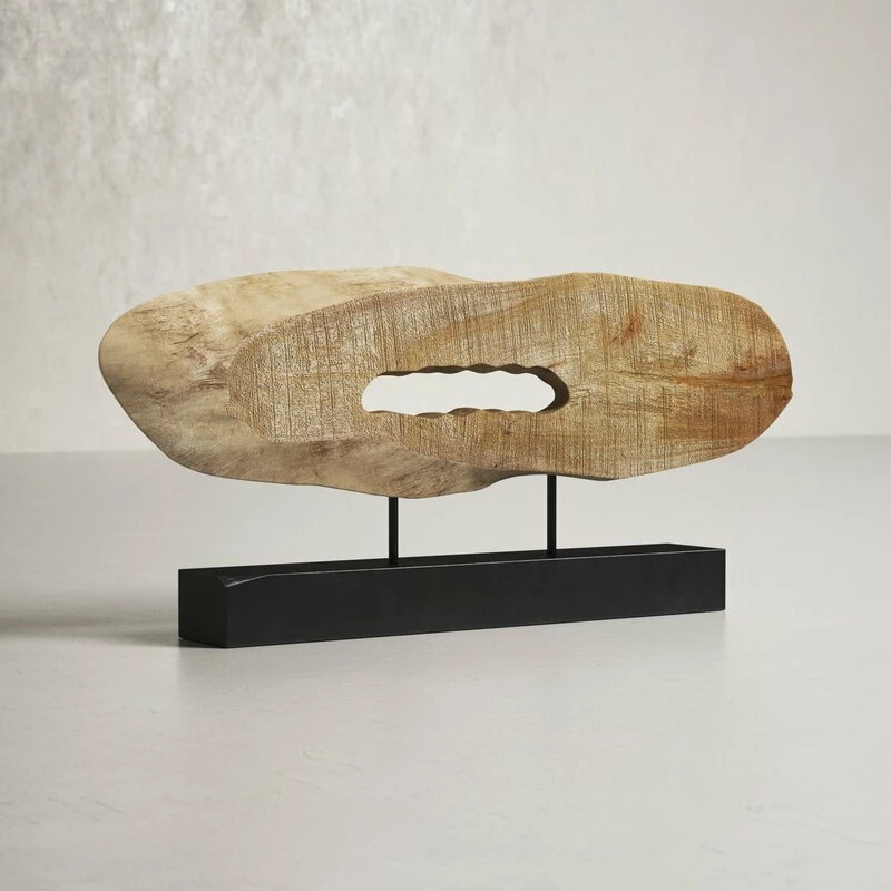 Bellemoor Beige/Black Sculpture 4 Bellemoor Beige/Black Sculpture - Image 4