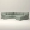 Bircham 3 - Piece Slipcovered Sectional