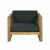 Bixby Teak Outdoor Lounge Chair