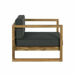 Bixby Teak Outdoor Lounge Chair -BirchLane Sales Store BixbyTeakOutdoorLoungeChair 2