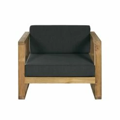 Bixby Teak Outdoor Lounge Chair