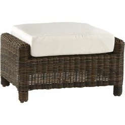 Blaine Wicker Outdoor Ottoman
