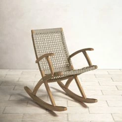 Brayson Eucalyptus Outdoor Rocking Chair