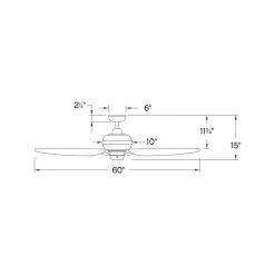 Brickhill 60'' Ceiling Fan -BirchLane Sales Store Brickhill602727CeilingFan 2
