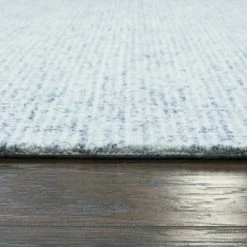 Britley Handmade Wool Light Blue/Gray Rug -BirchLane Sales Store BritleyHandmadeWoolLightBlue2FGrayRug 3