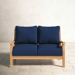 Brunswick 52'' Teak Outdoor Sofa