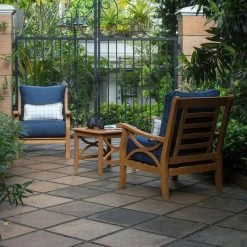 Brunswick Teak Outdoor Lounge Chair -BirchLane Sales Store BrunswickTeakOutdoorLoungeChair 3