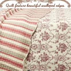 Burkhardt 100% Cotton Quilt Set -BirchLane Sales Store Burkhardt10025CottonQuiltSet 3