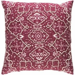Caitlyn Embroidered Linen Pillow Cover