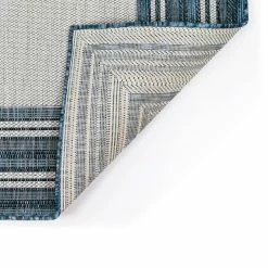 Caliope Blue/Ivory Indoor/Outdoor Rug -BirchLane Sales Store CaliopeBlue2FIvoryIndoor2FOutdoorRug 4
