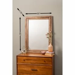 Chanler Rectangle Wood Wall Mirror -BirchLane Sales Store ChanlerRectangleWoodWallMirror 2