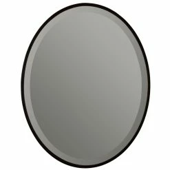 Cheney Oval Wood Wall Mirror