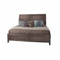 Cisco Solid Wood Sleigh Bed