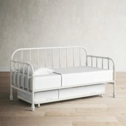 Claysburg Twin Metal Daybed With Trundle -BirchLane Sales Store ClaysburgTwinMetalDaybedwithTrundle 3
