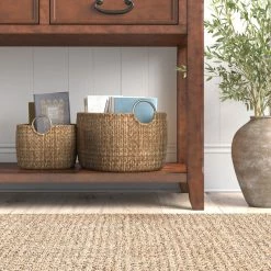 Coastal Nesting Wicker General Basket - Set Of 2 8 Coastal Nesting Wicker General Basket - Set Of 2 -BirchLane Sales Store CoastalNestingWickerGeneralBasket Setof2 3