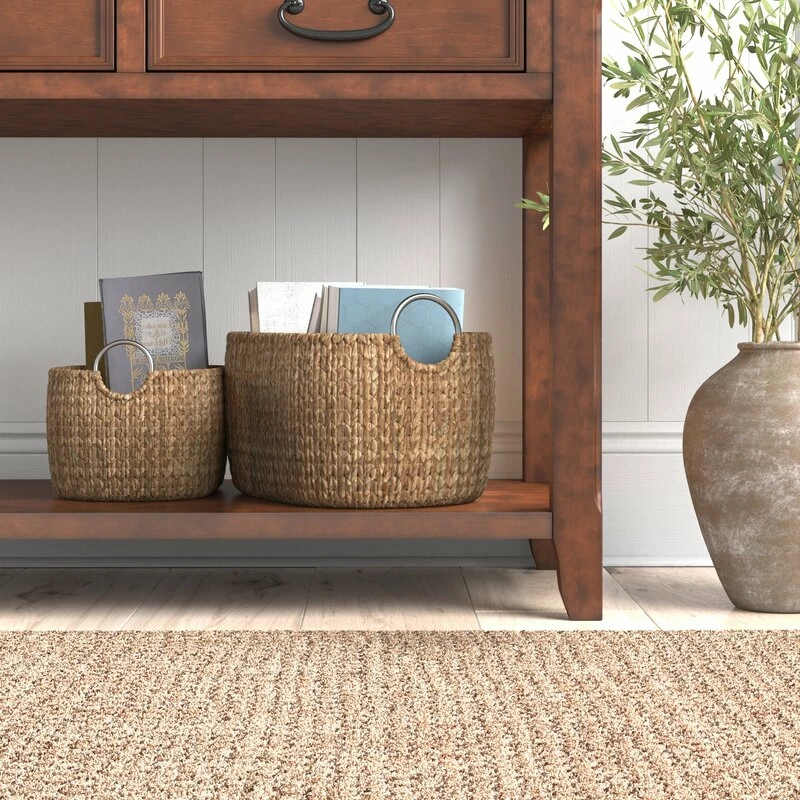 Coastal Nesting Wicker General Basket - Set Of 2 4 Coastal Nesting Wicker General Basket - Set Of 2 - Image 4