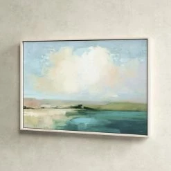 Coastal Sky By Purinton - Floater Frame Painting Print On Canvas -BirchLane Sales Store CoastalSkybyPurinton FloaterFramePaintingPrintonCanvas 3