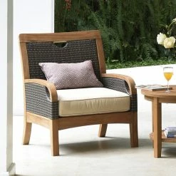 Colden Teak Outdoor Lounge Chair
