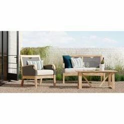 Colden Teak Outdoor Lounge Chair -BirchLane Sales Store ColdenTeakOutdoorLoungeChair 4