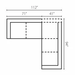 Conradina 2 - Piece Upholstered L-Sectional -BirchLane Sales Store Conradina2 PieceUpholsteredL Sectional 4