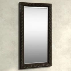 Deerwood Braided Wood Floor Mirror -BirchLane Sales Store DeerwoodBraidedWoodFloorMirror 2