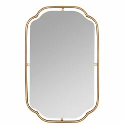 Desiree Asymmetrical Metal Wall Mirror