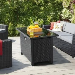 Domeier Rectangle Fire Pit Table -BirchLane Sales Store DomeierRectangleFirePitTable 2