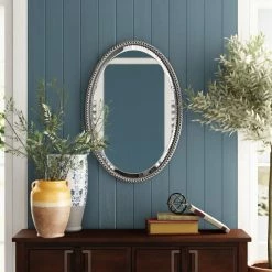 Dunigan Oval Metal Wall Mirror -BirchLane Sales Store DuniganOvalMetalWallMirror 2